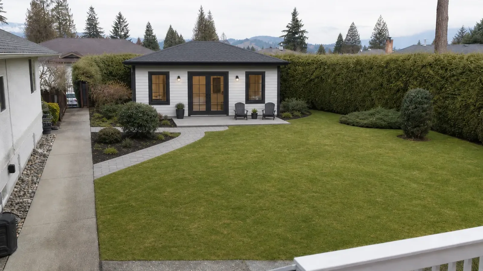 Main house and garden home on one Metro Vancouver lot