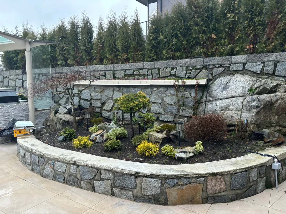 West Vancouver Patio, Pool Deck & Glass Railings, West Vancouver